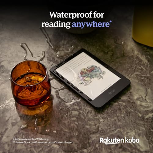 16GB Black 6" Colour E Ink eReader D98238