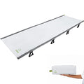 Ultralight Folding Camping Cot, Beige, 75 × 25 × 4.7 inches J236614