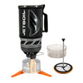 Jetboil Flash Java Kit Camping and Backpacking Stove Cooking System with Silicone French Press Coffee Maker T435399