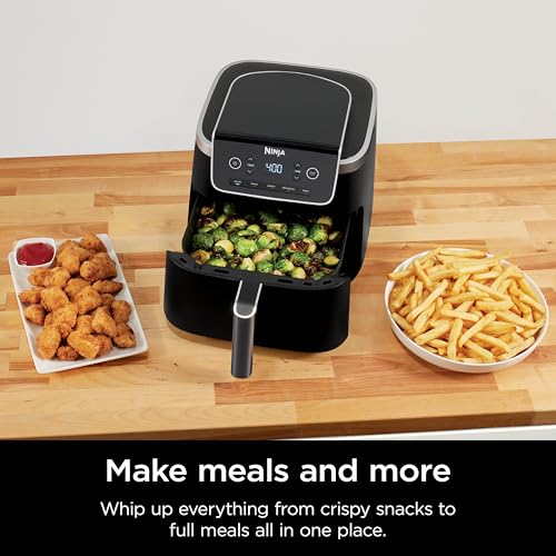 Grey 5 QT Air Fryer with Nonstick Basket X7048
