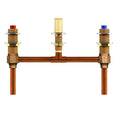 1/2x22 Sweat Roman Tub Rough-In Valve, Brass M494139