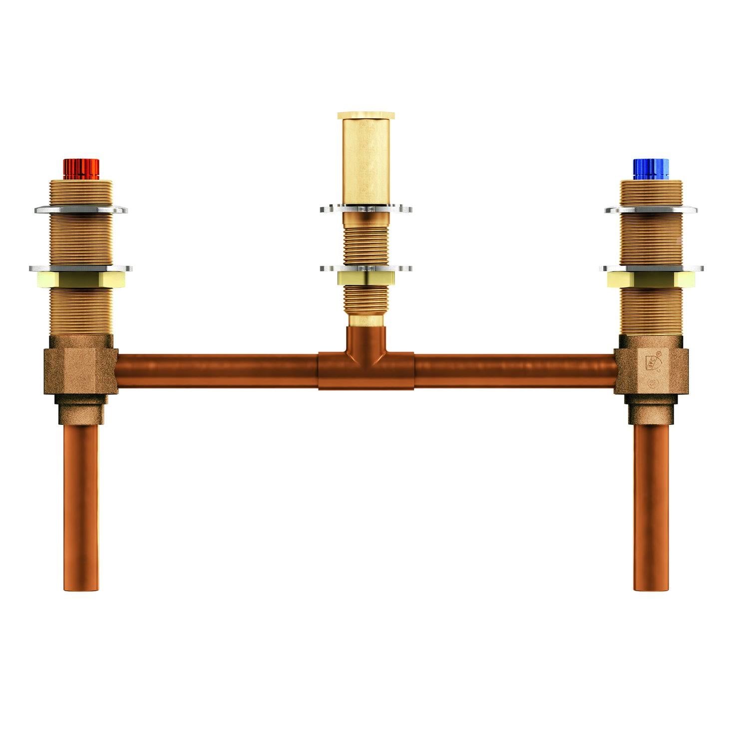 1/2x22 Sweat Roman Tub Rough-In Valve, Brass M494139