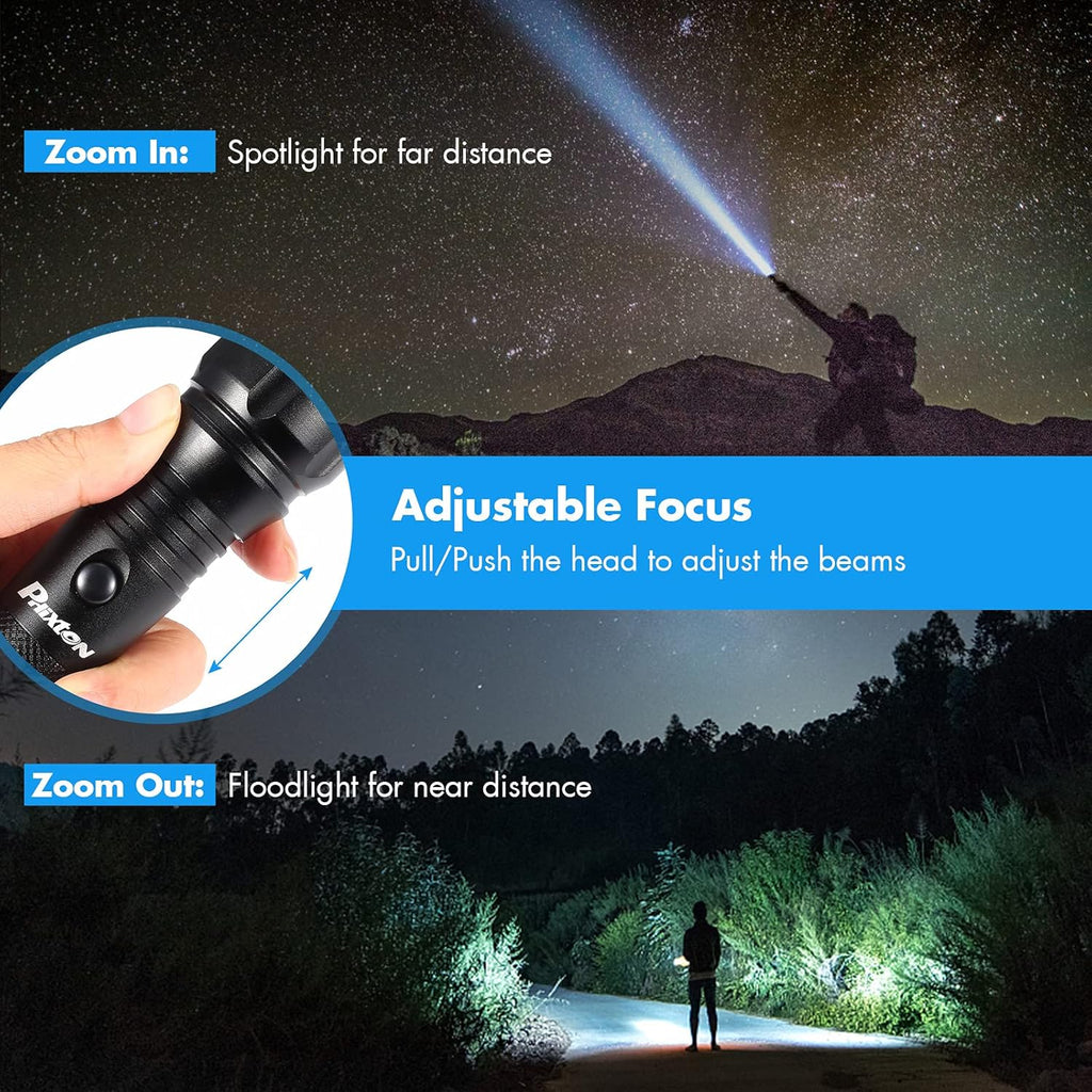 Rechargeable 5000 lumen LED Tactical Flashlight M956