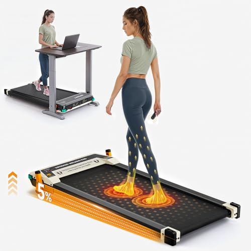 Walking Pad Treadmill with Incline, 2 in 1 Walking Machine P6538