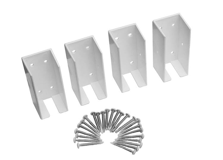 White 36"H x 72"W No Dig Fence Q875687