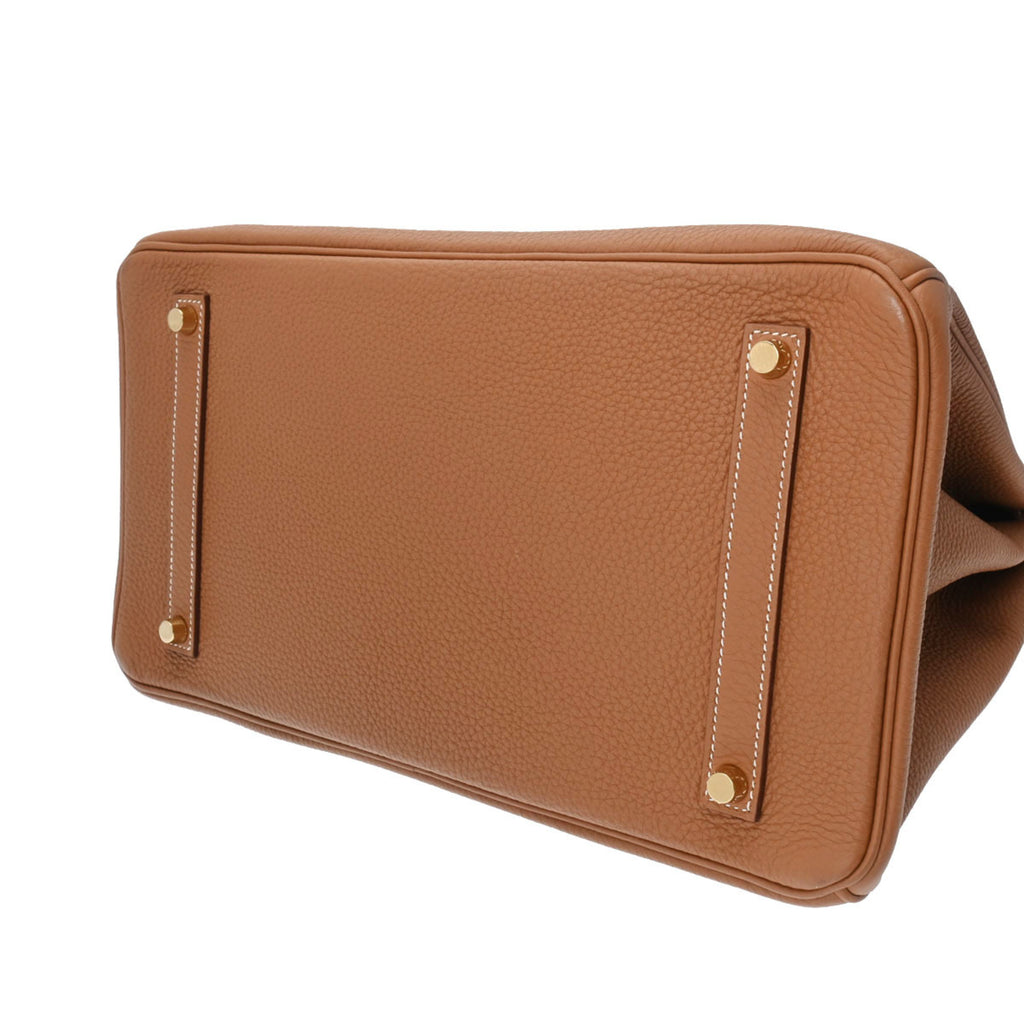 Gold Togo Handbag E45563
