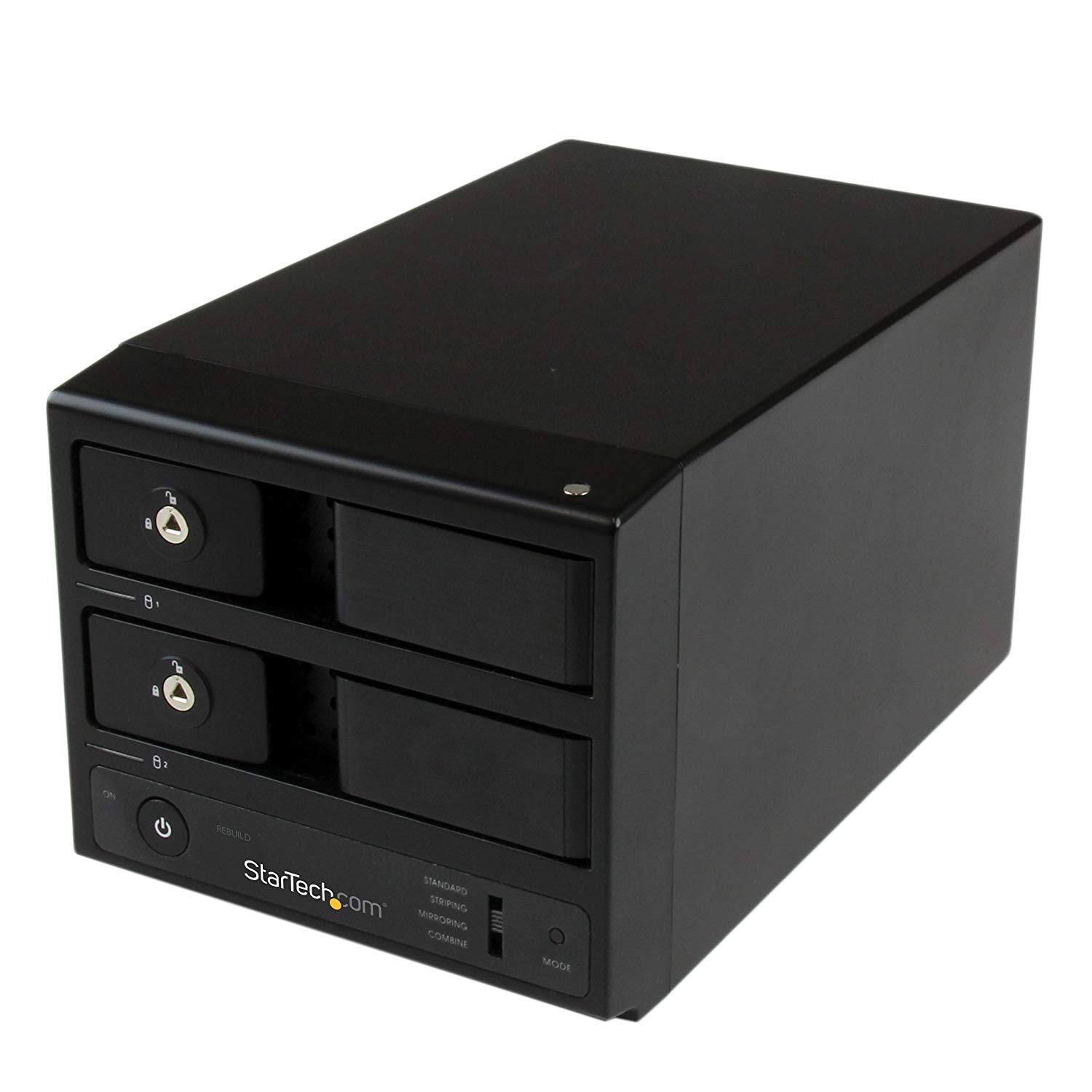 USB 3.0 / eSATA 8-Bay Hot-Swap 2.5/3.5 SATA III Hard Drive Enclosure D4555