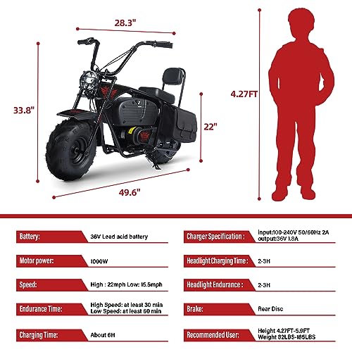 Camo Blue & Yellow Electric Mini Dirt Bike N85260