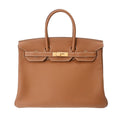 Gold Togo Handbag E45563