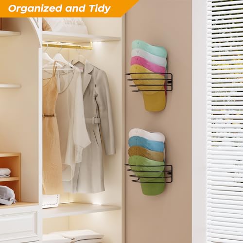 4 Pack Adhesive Hat Hanger Hat Organizer X419320