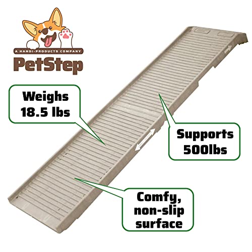 Khaki/Beige Folding Pet Ramp L112067