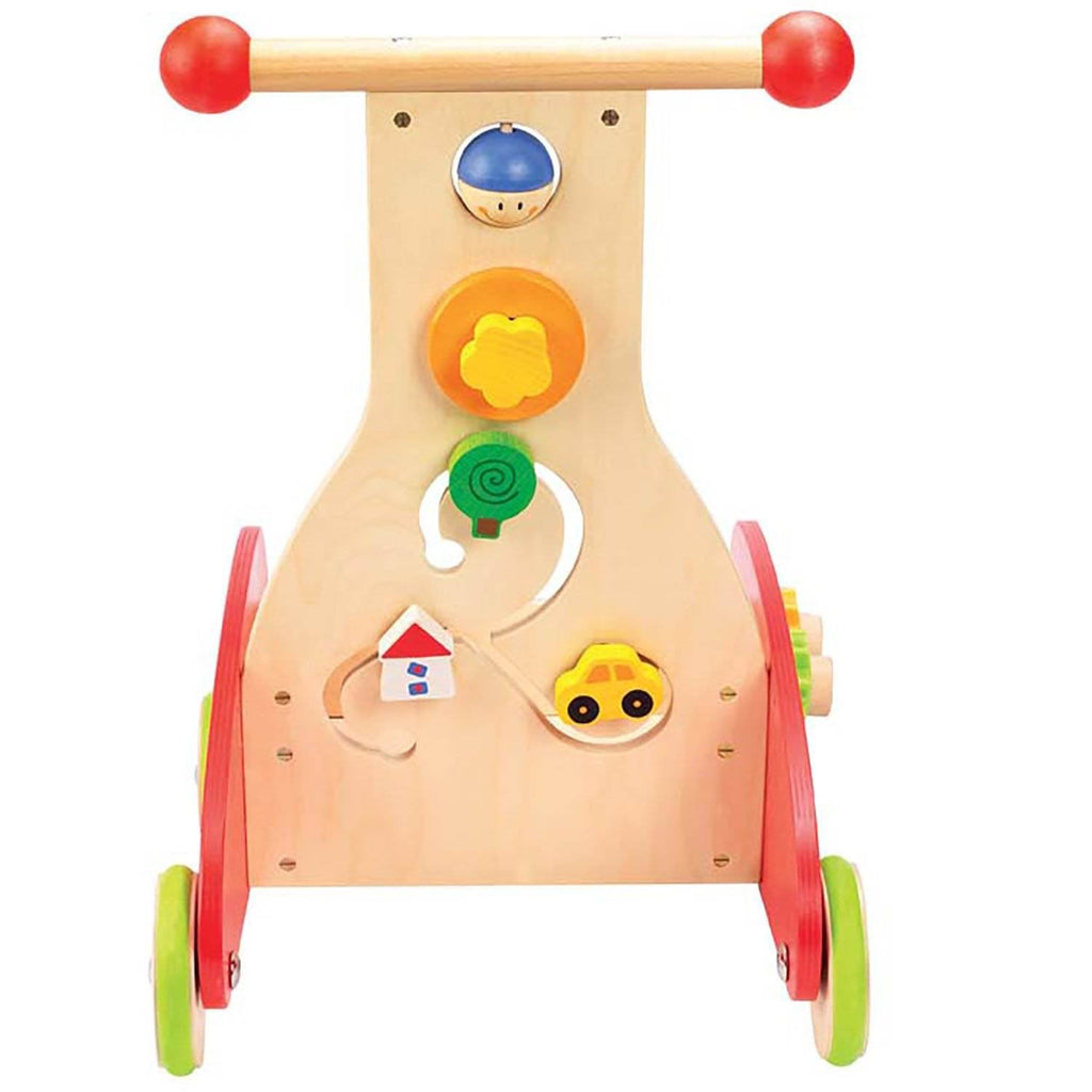 Toddler Push & Pull Toy Walker Cart with Blocks (2 Pack) F202752