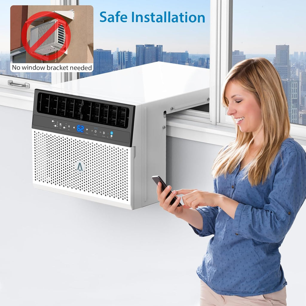 U-Shaped Window Air Conditioner, 6000BTU W8329