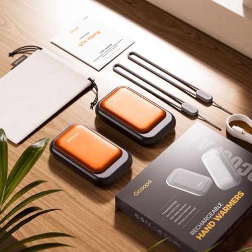Magnetic Rechargeable Hand Warmers 2 Pack, 5000mAh Q831996
