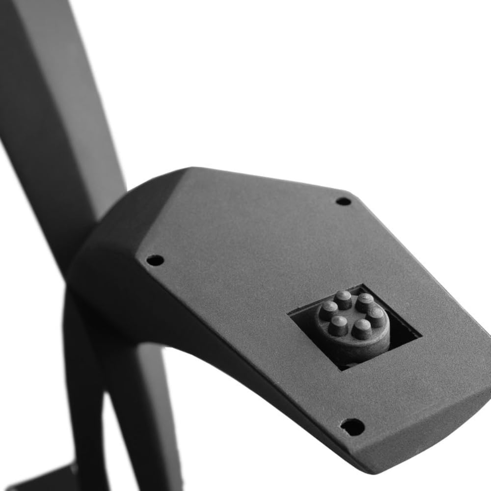 Set of 2 Steel Desk Legs, 28" H x 26" W X940013