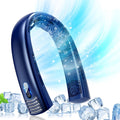 Portable Neck Fan Rechargeable 7000mAh Bladeless 360° Airflow Cooling Neck Fan H6431