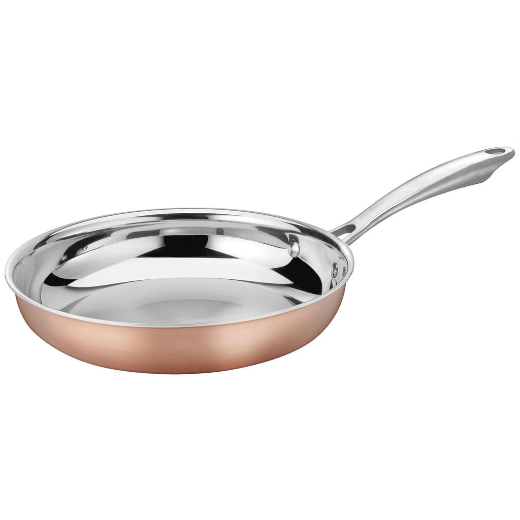 Copper Tri-Ply Stainless Steel 11-Piece Cookware Set P9016