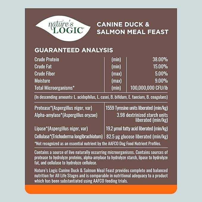 Canine Duck & Salmon Meal Feast Dry Dog Food V324786
