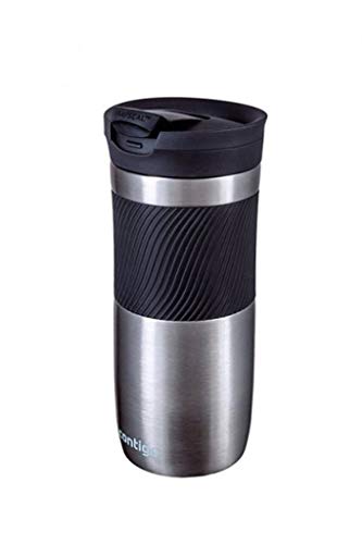 Black Stainless Steel Travel Mug, 590 ml C22333