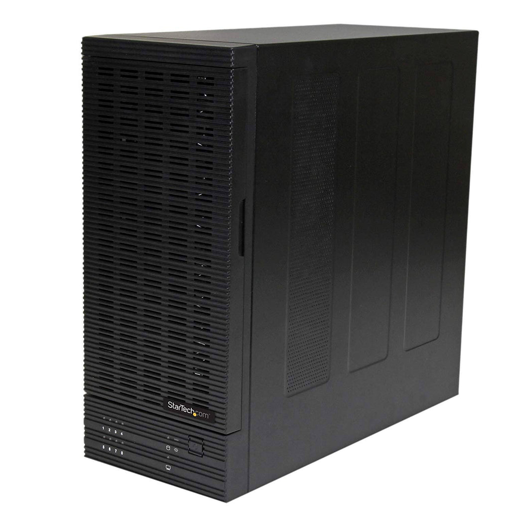 USB 3.0 / eSATA 8-Bay Hot-Swap 2.5/3.5 SATA III Hard Drive Enclosure D4555