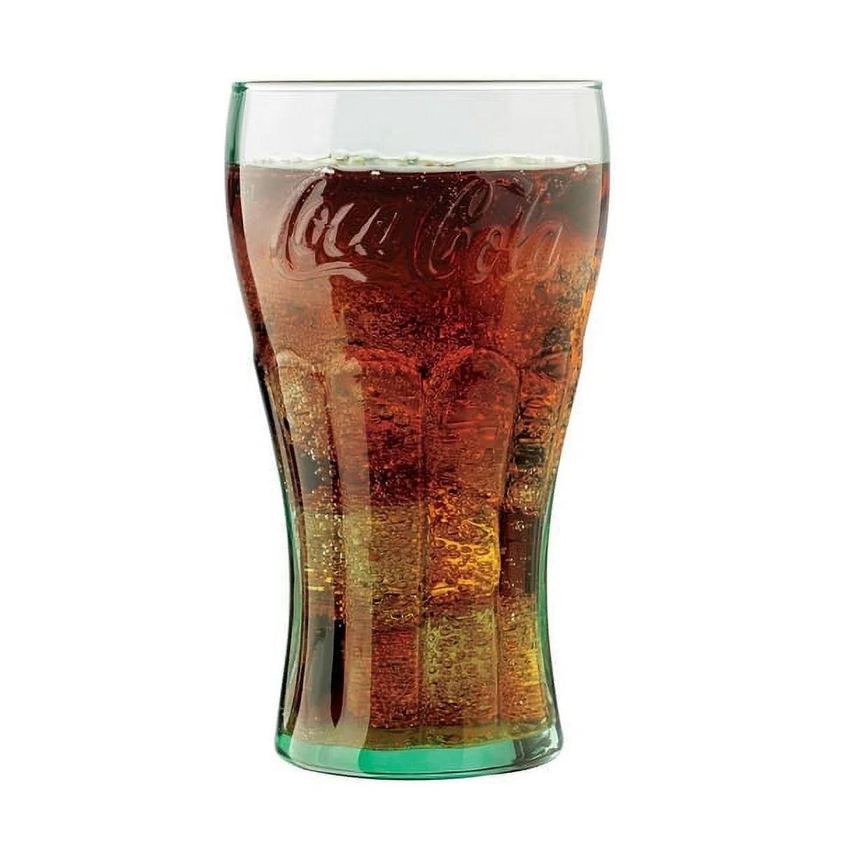 16-3/4-Ounce Glass Tumblers, Georgia Green, Set of 6 V3513