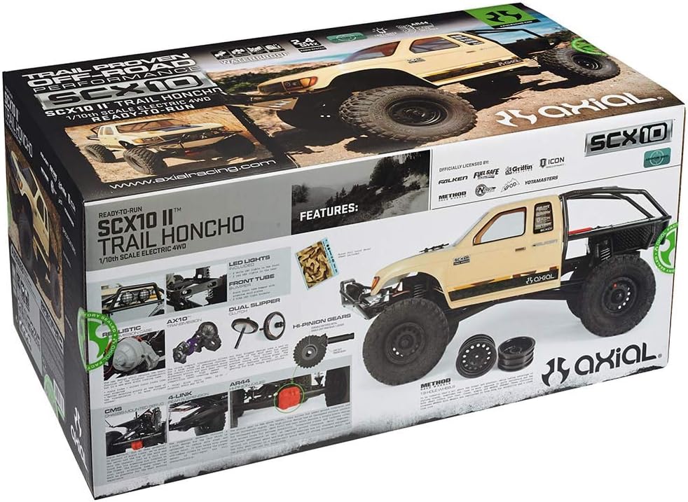 1/10 Scale 4WD RC Rock Crawler Electric RTR with 2.4Ghz Radio S537