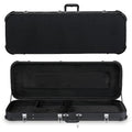 Blue Rectangle Wooden Electric Guitar Hard Case M794