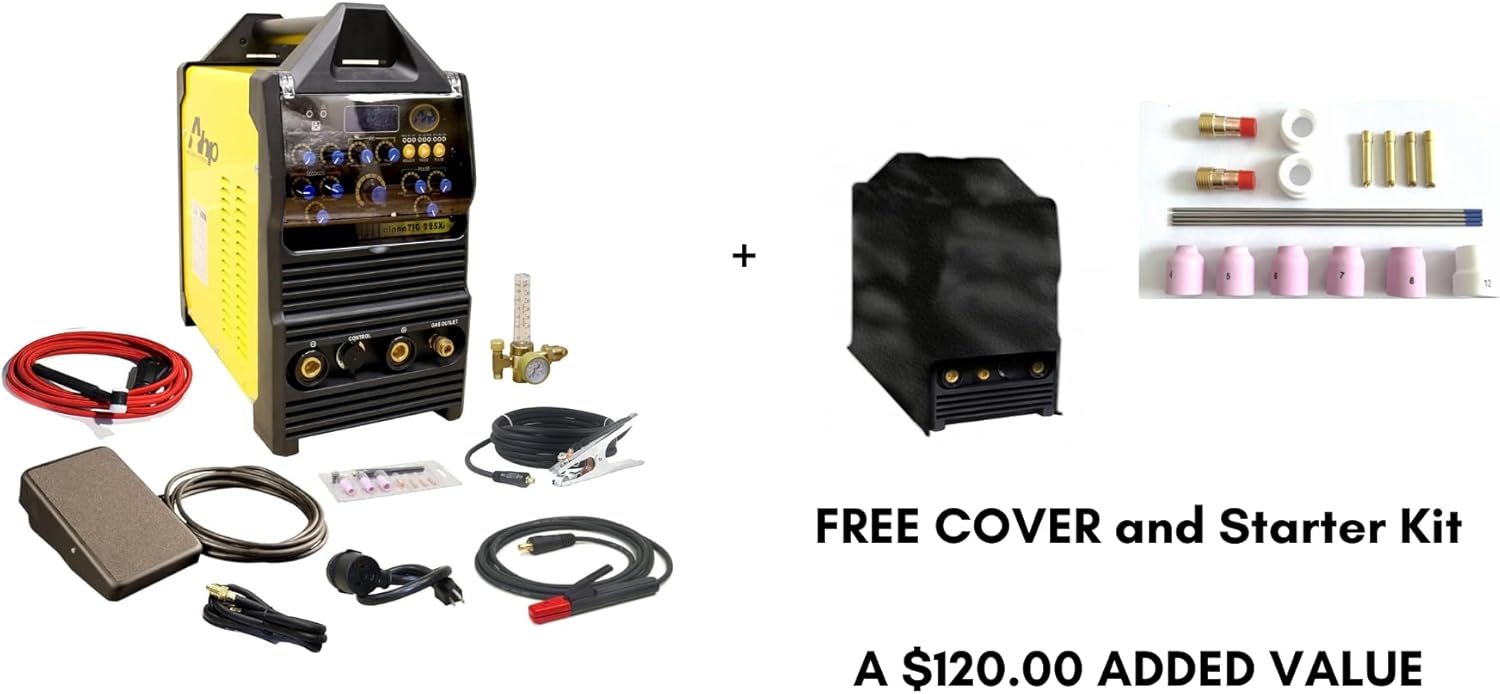200 Amp AC/DC Pulse TIG/Stick Welder Dual Voltage L577