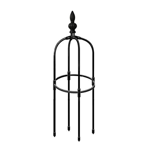3ft Tall Metal Garden Obelisk Plant Support Climbing Frame Q901