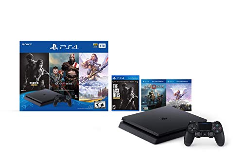 PlayStation 4 Slim 1TB Console (Renewed) H31023