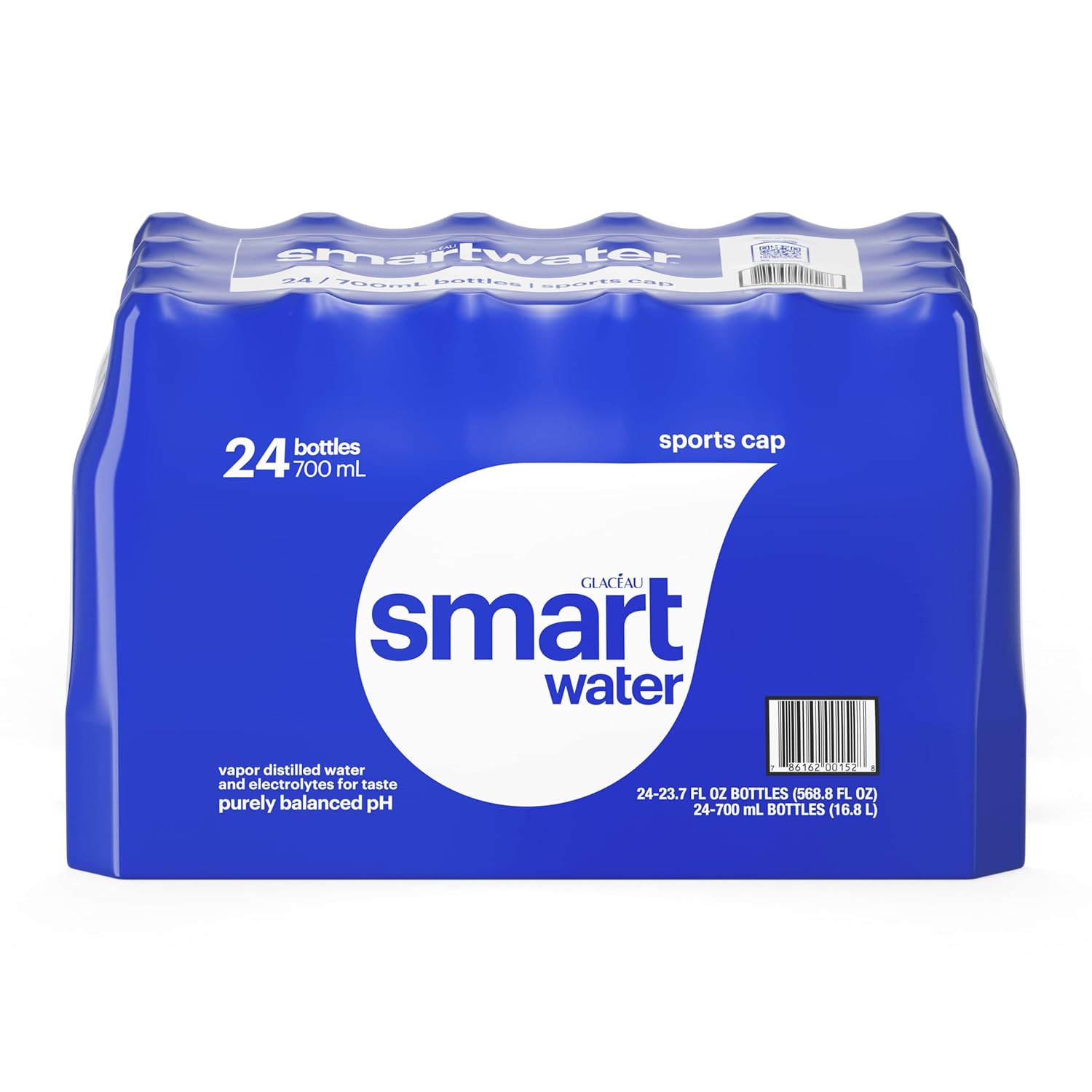 700ml 24 Pack Smart Water Sports Cap V1673