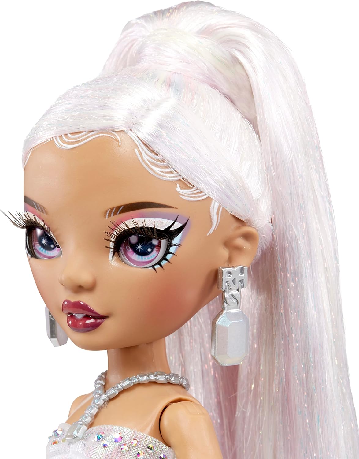 Rainbow High Doll with Multicolor Hair and Iridescent Gown H87153