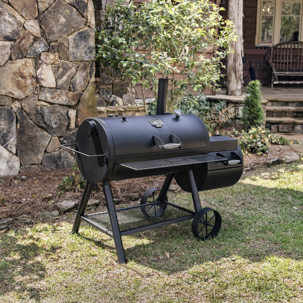 Longhorn Reverse Flow Offset Smoker I115355