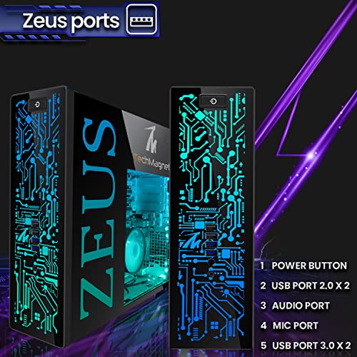 Gaming Desktop PC, Intel i5 4th Gen, GT 1030 2GB DDR5, 8GB RAM, 1TB SSD + 4TB HDD, 24 Inch Curved Gaming Monitor, Windows 11 Pro A646