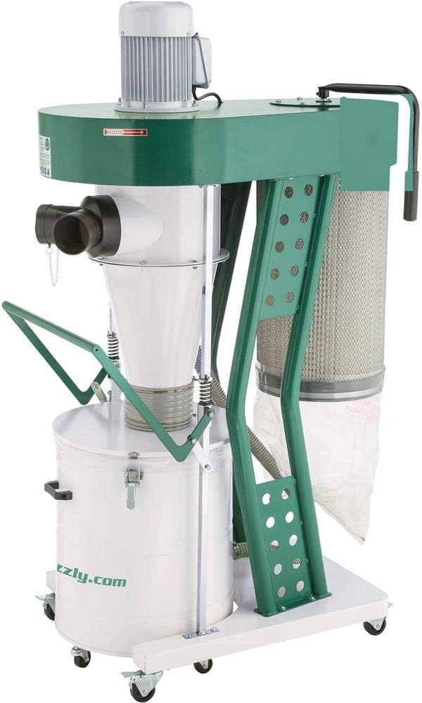 1-1/2 HP Portable Cyclone Dust Collector D51600