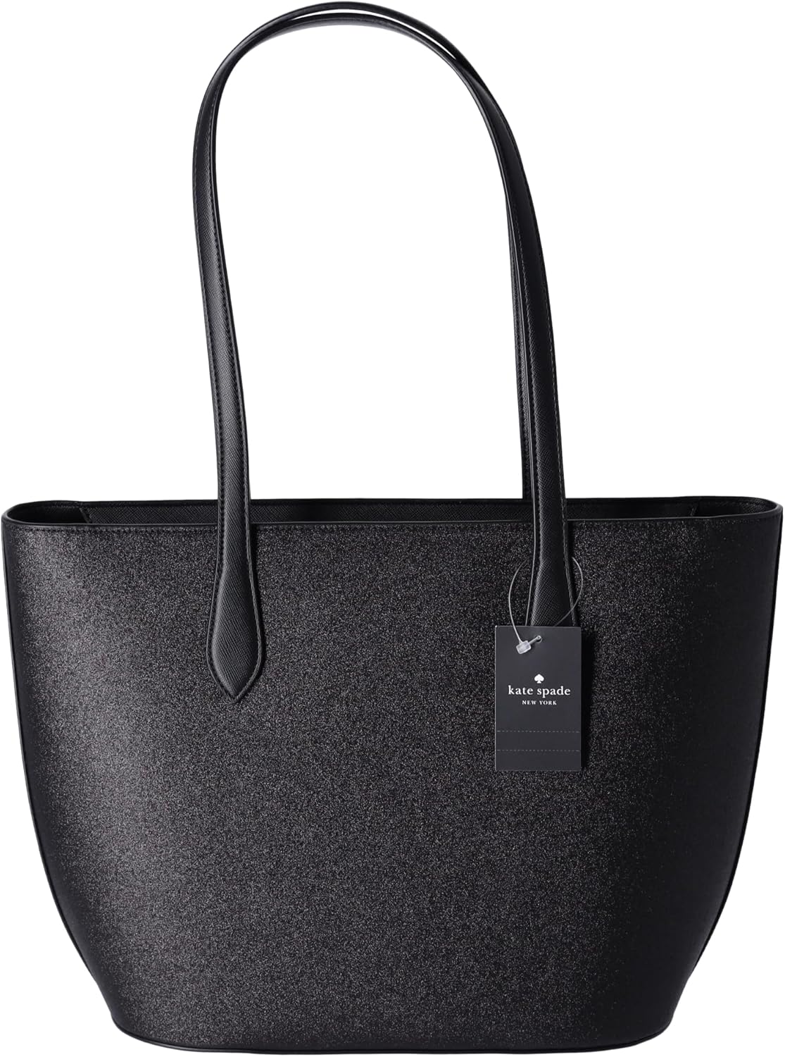 Black Large Top Zip Tote Shoulder Bag K245633