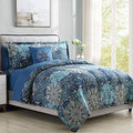 Reversible Microfiber Comforter Set N1945
