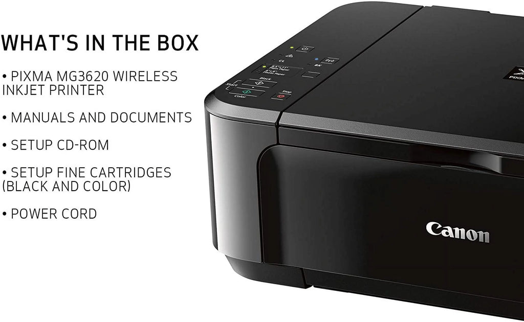 Black Wireless All-In-One Color Inkjet Printer Y846