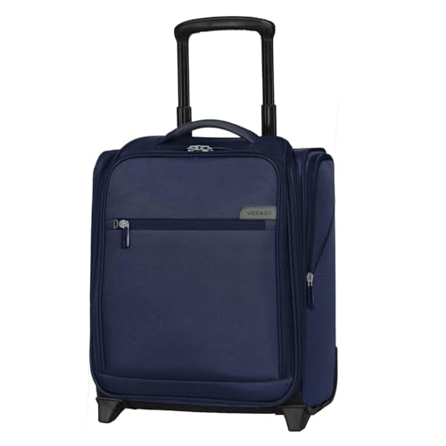 Carry On Underseat Luggage with Wheels & USB Port, Wheeled Spinner Bag, Lightweight Suitcase T935904
