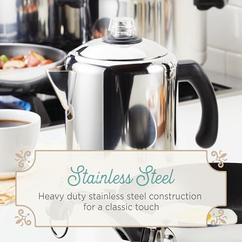 Stainless Steel Coffee Percolator - 8 Cup A50746