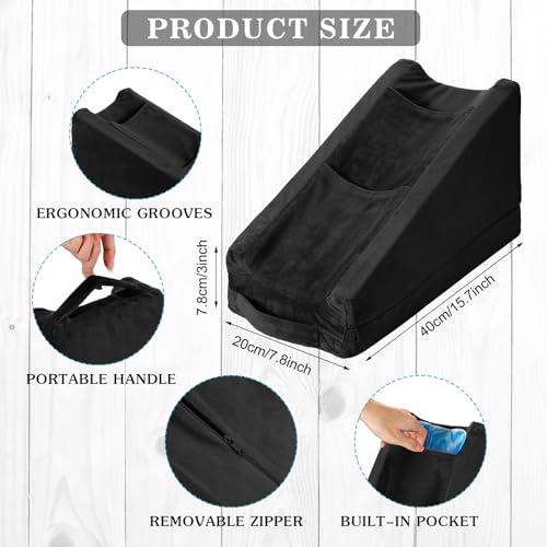Dark Gray Arm Elevation Pillow with High Density Foam I552990