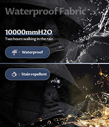 Women's 3 In 1 Waterproof Ski Jacket I615