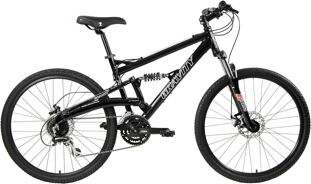 Dual Full Suspension Mountain Bike with Disc Brakes Aluminum Frame M3347