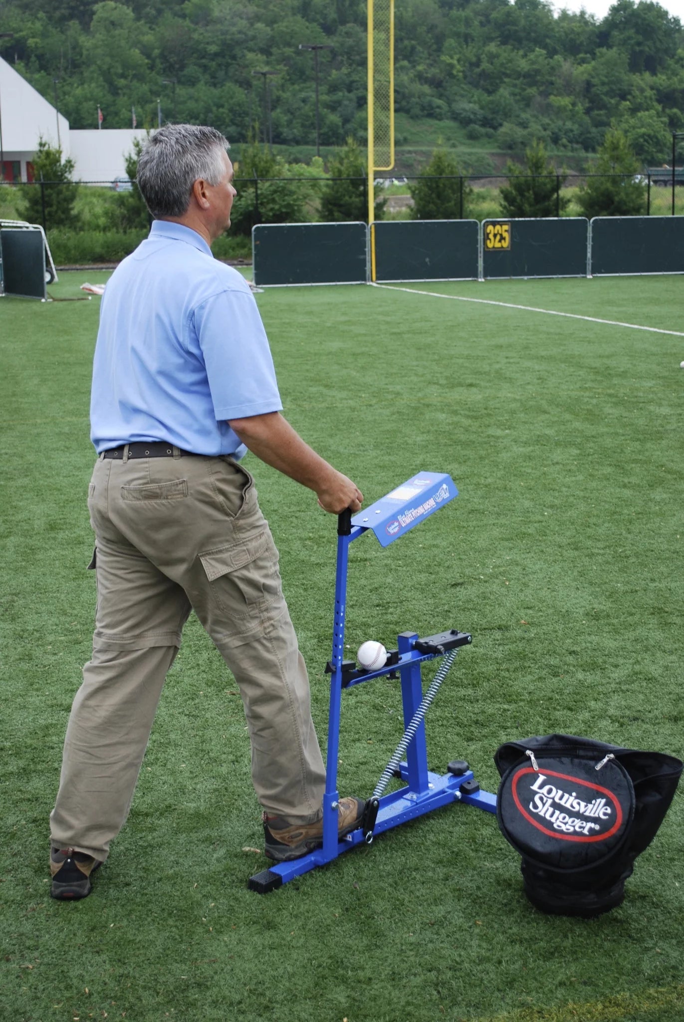 Blue Flame Pitching Machine Y7648