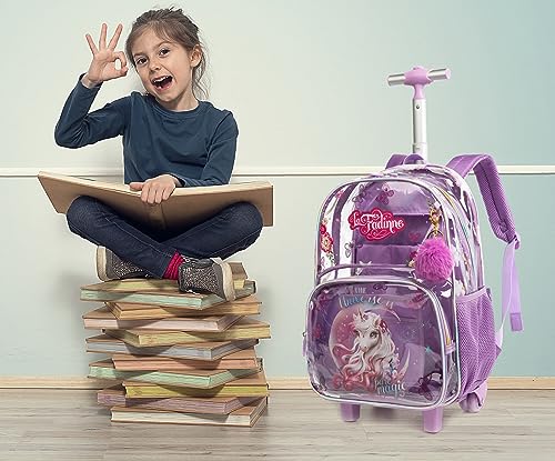 Clear Rolling Backpack (Dinosaur) Q162173
