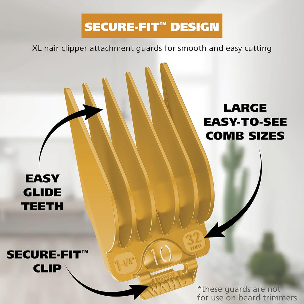 Hair Clipper Attachment Guard Set, 2 Guide Combs U8293