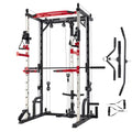 Smith Machine Home Gym with Cable Crossover Power Cage Z2876
