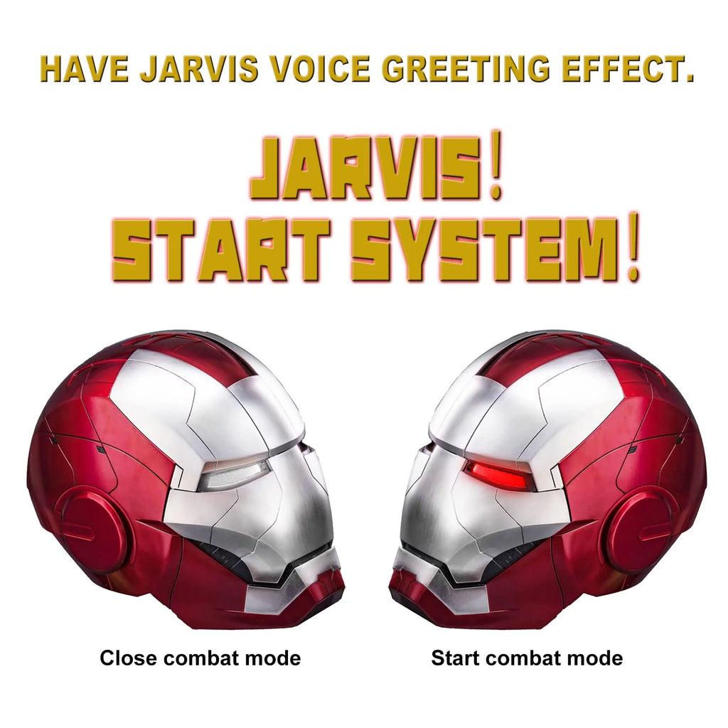 Iron Man Helmet Electronic Mask with Sounds & LED Eyes 1:1 Model F352