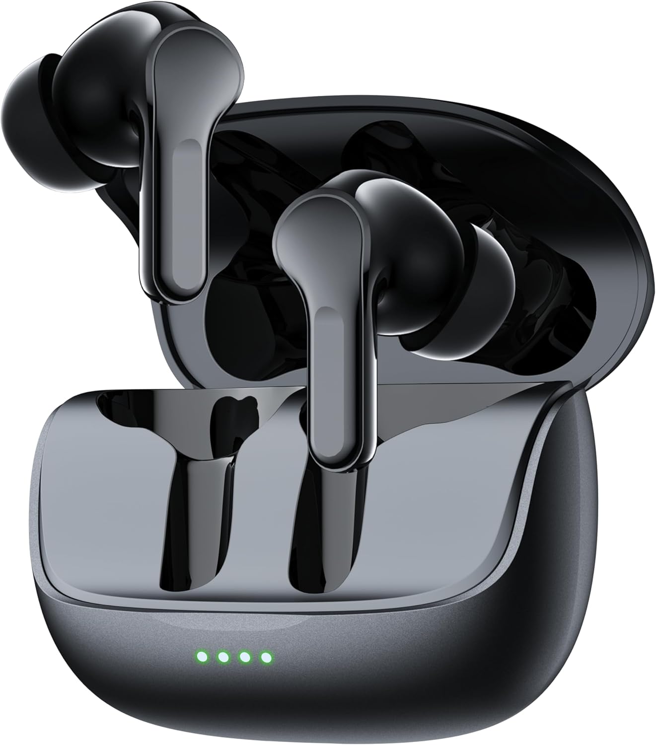 Black Wireless Earbuds with Mic H87885