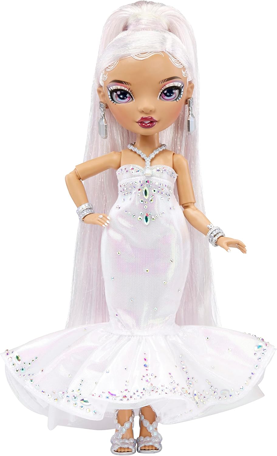 Rainbow High Doll with Multicolor Hair and Iridescent Gown H87153